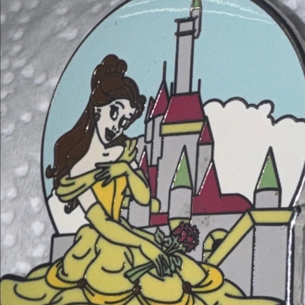 Disney Beauty and the Beast Mystery Pin Belle in front of Beast's Castle 2012